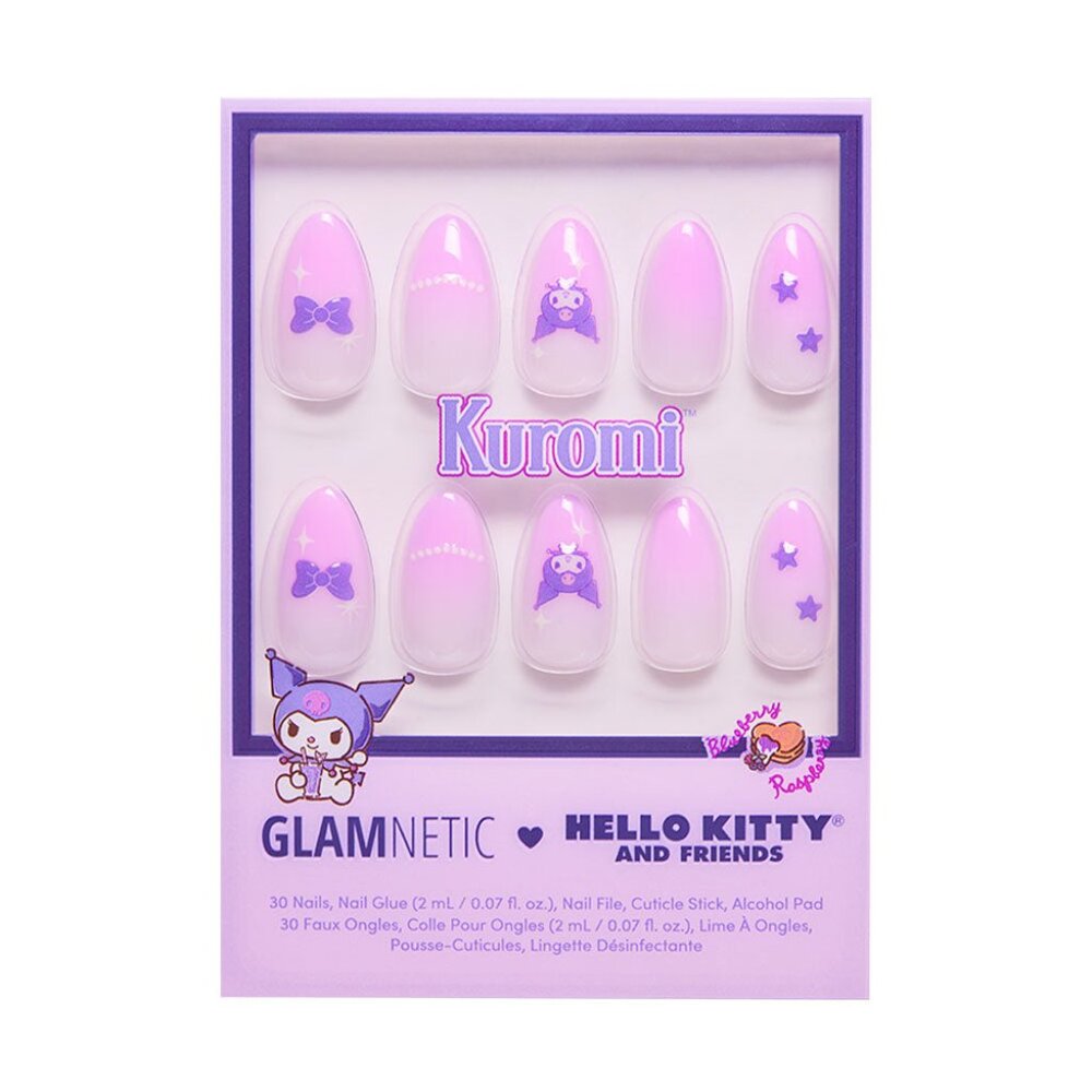 Kuromi Short Almond Nails / Hello Kitty - Picture 2 of 2
